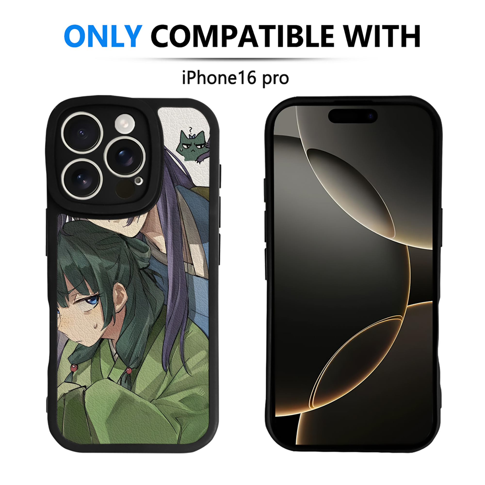 薬屋のひとりごと The Apothecary Diaries 【iPhone 16シリーズ対応】シリコンスマホケース（レザー調） 材質：シリコン